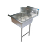 BK Resources BKSDT-60-R-SS - Soiled Dishtable, straight design, 60 x 30-7/8