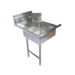 BK Resources BKSDT-72-L-SS - Soiled Dishtable, straight design, 72 x 30-7/8