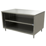 BK Resources CST-2418 - Chef Table, cabinet base with open front, 18