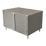 BK Resources CST-3660H - Chef Table, cabinet base with hinged doors, 60