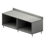BK Resources CSTR5-3096 - Work Table, open front cabinet base, 5
