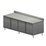 BK Resources CSTR5-3096H - Chef Table, cabinet base with hinged doors, 96