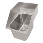 BK Resources DDI-10141024S - Drop-In Sink, 1-compartment, 12.62 x 18.5 x 15.5 in., 6
