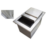BK Resources DICP7-2820 - Ice Bin, drop-in with 7 circuit cold plate, 28 x 20