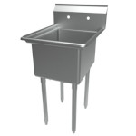 BK Resources ES-1-1620-12 - Economy Sink, one compartment, 25-13/16