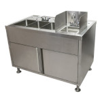 BK Resources FTWS-4829L - All-in-One Food Truck Wash Station, 48