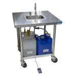 BK Resources MHS-V3030-C-DM - Handwash Sink, mobile, cold water, 30