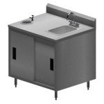 BK Resources MOD-IC - Ice Cream Cabinet, with sliding doors, 36
