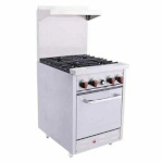 BakeMax BAS24O - Restaurant Range, gas, 24