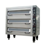 BakeMax BMFD003 - Triple Deck Oven, electric, accommodates (12) 18