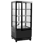 BakeMax BMRCD02 - Refrigerated Display Case, countertop, pass-thru double doors