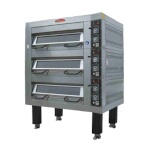 BakeMax BMSD004 - Four Deck Oven, electric, accommodates (1) 18