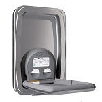 Koala Kare KB311-SSWM - Baby Changing Station, Vertical, Surface-Mounted, Stainless Steel