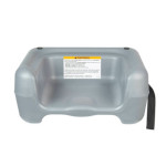 Koala Kare KB855-01S - Booster Seat, dual height, with strap, dark grey (4 per Case)