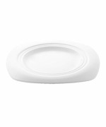 Bon Chef 1000013P - Dinner Plate, 10-9/10 in., soft square, wide rim, (Case of 18)
