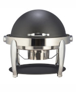 Bon Chef 10001CH-NERO - Round Chafer, 2 gallon, 21 dia. x 19-1/2 in.