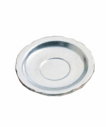 Bon Chef 1029 - Saucer, 5-1/4 inch, Pewter-Glo finish, NSF, (Case of 12)
