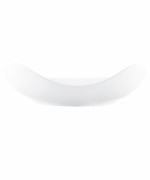 Bon Chef 1200001P - Pasta Bowl, 9 x 8 x 2-3/5 in., triangle, coupe, white, (Case of 18)