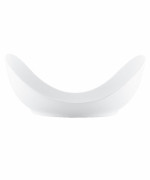 Bon Chef 1200003P - Pasta Bowl, 10-7/20 x 8 x 3 in., oval, coupe, white, (Case of 18)