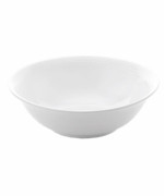 Bon Chef 1300002P - Circles Bowl, 9-1/4 dia. x 2-3/4 in., round, coupe, white, (Case of 18)