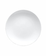 Bon Chef 1300007P - Circles Salad Plate, 8-2/3 dia., round, coupe, white, (Case of 24)
