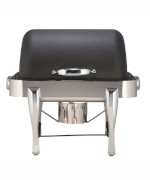 Bon Chef 19150CH-NERO - Sleek Line Chafer, 3 qt., 18 x 15-3/4 x 16 in.