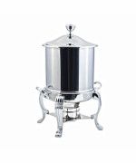Bon Chef 30001HLCH - Petite Marmite/Soup Tureen, 8 qt., with hinged lid, chrome