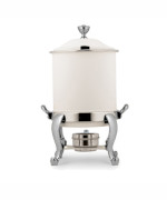 Bon Chef 39001HLCH-BIANCO - Roman Petite Marmite, 8 qt., with hinged lid, chrome