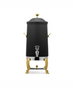 Bon Chef 40003-NERO - Coffee Urn/Server, 3 gallon, insulated, heavy-gauge stainl