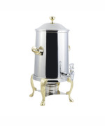 Bon Chef 47103 - Coffee Urn/Server, 3-1/2 gallon, non-insulated, solid fuel, mus