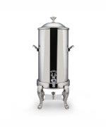 Bon Chef 49000 - Coffee Urn/Server, 2 gallon, non-insulated, stainless steel with brass