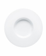 Bon Chef 5000012B - Pasta Plate, 11 dia., super wide rim, bone china, white, (Case of 12)