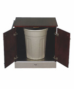 Bon Chef 50089 - Waste Cart on Rolling Casters, Cabinet size: 34