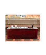 Bon Chef 50105CT - American Buffet Station, 8'L, includes standard Corian top an