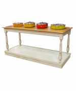 Bon Chef 50177 - Residential Rolling Table, country style, 30
