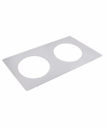 Bon Chef 52008262301 - Tile Inset, plain, 12-3/4 X 20-13/16 in., for (2) #62301NC