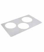 Bon Chef 52008362299 - Tile Inset, plain, 12-3/4 X 20-13/16 in., for (3) #62299NC