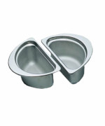 Bon Chef 5202 - Food Pan, 1/2 oval, 1-3/4 qt., 6-5/8