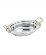 Bon Chef 5204HR - Food Pan, full oval, 2 qt., 13-1/8