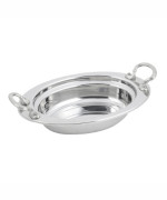 Bon Chef 5204HRSS - Food Pan, full oval, 2 qt., 13-1/8