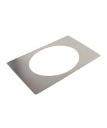 Bon Chef 52081 - Tile Inset, 12-3/4 X 20-13/16 in., with 1 cutout for #2278, stainless steel