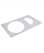 Bon Chef 52087 - Tile Inset, 12-3/4 X 20-13/16 in., with 2 cutouts for (1) #5260 & (1) #5202