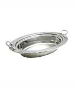Bon Chef 5299HRSS - Food Pan, full oval, 6-1/8 qt., 19