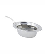 Bon Chef 5303HLSS - Food Pan, full oval, 3-3/4 qt., 13-1/8