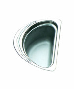 Bon Chef 5402 - Food Pan, 1/2 oval, 1-3/4 qt., 6-5/8