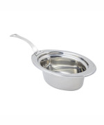 Bon Chef 5403HLSS - Food Pan, full oval, 3-3/4 qt., 13-1/8