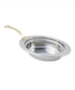 Bon Chef 5404HL - Food Pan, full oval, 2 qt., 13-1/8