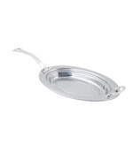 Bon Chef 5488HLSS - Food Pan, full oval, 2-1/2 qt., 19