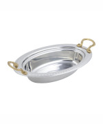 Bon Chef 5499HR - Food Pan, full oval, 6-1/8 qt., 19