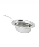 Bon Chef 5603HLSS - Food Pan, full oval, 3-3/4 qt., 13-1/8